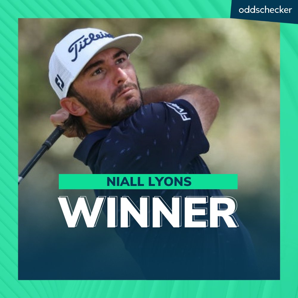 oddschecker's tweet photo. 🏅 Max Homa lands a 40/1 WINNER for @Betgolfworld at the Wells Fargo Championship... https://t.co/vb740GI0no