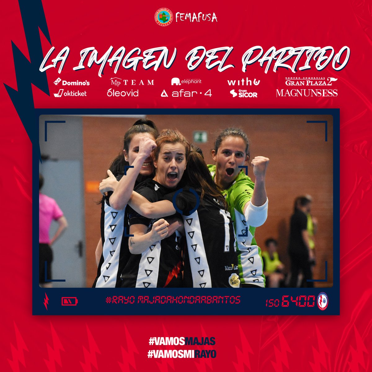 RMajadahondaFS's tweet photo. 🌞 Buenos días, Rayistas. ¡Feliz lunes!
📸 ¡Os traemos las imágenes de los dos partidos disputados este fin de semana!
#⃣ #RayoMajadahondaAbantos
#⃣ #RayoMajadahondaFeddig
#IntegraRayo
#VamosMajas
#VamosMiRayo ⚡ https://t.co/zaRyzR8bpF