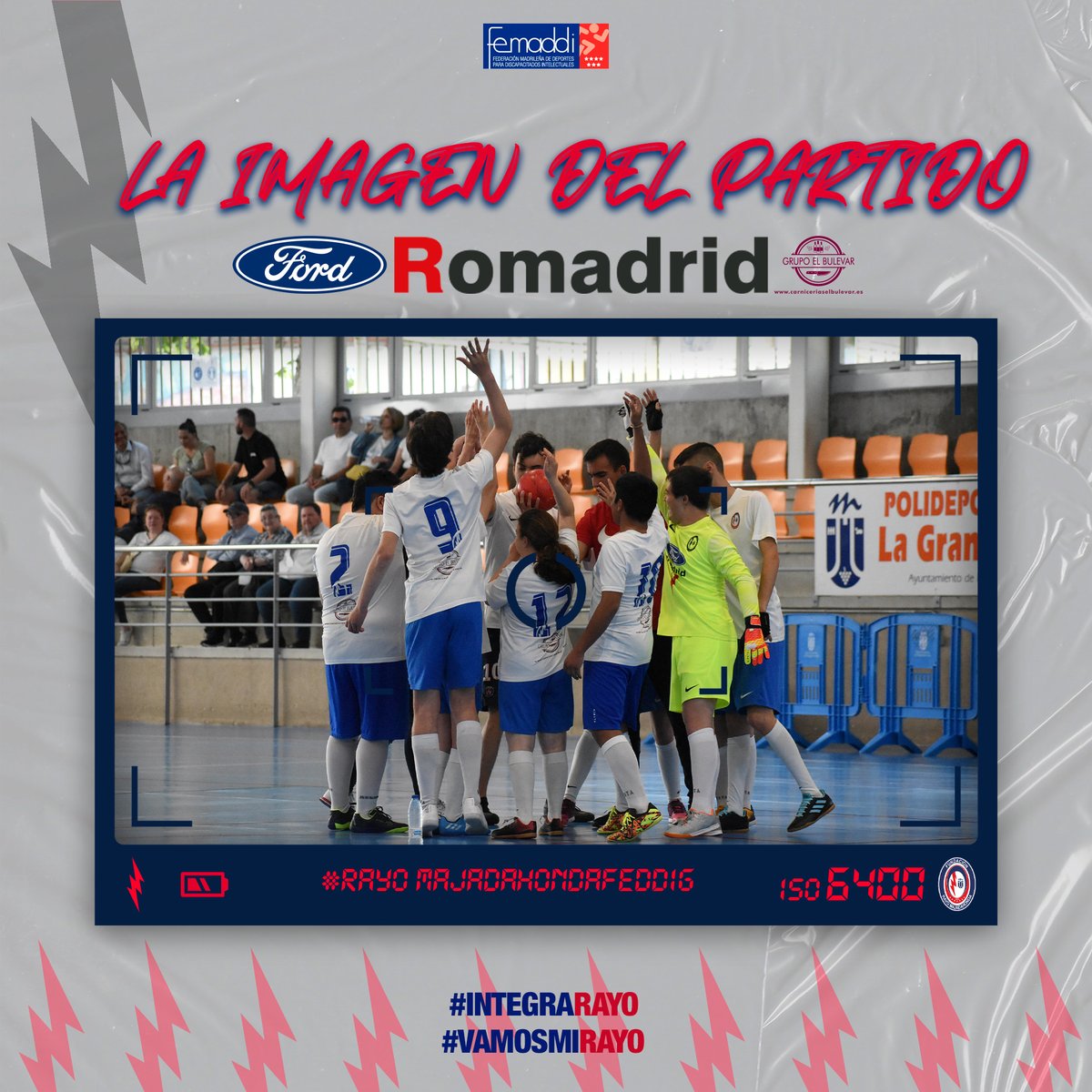 RMajadahondaFS's tweet photo. 🌞 Buenos días, Rayistas. ¡Feliz lunes!
📸 ¡Os traemos las imágenes de los dos partidos disputados este fin de semana!
#⃣ #RayoMajadahondaAbantos
#⃣ #RayoMajadahondaFeddig
#IntegraRayo
#VamosMajas
#VamosMiRayo ⚡ https://t.co/zaRyzR8bpF