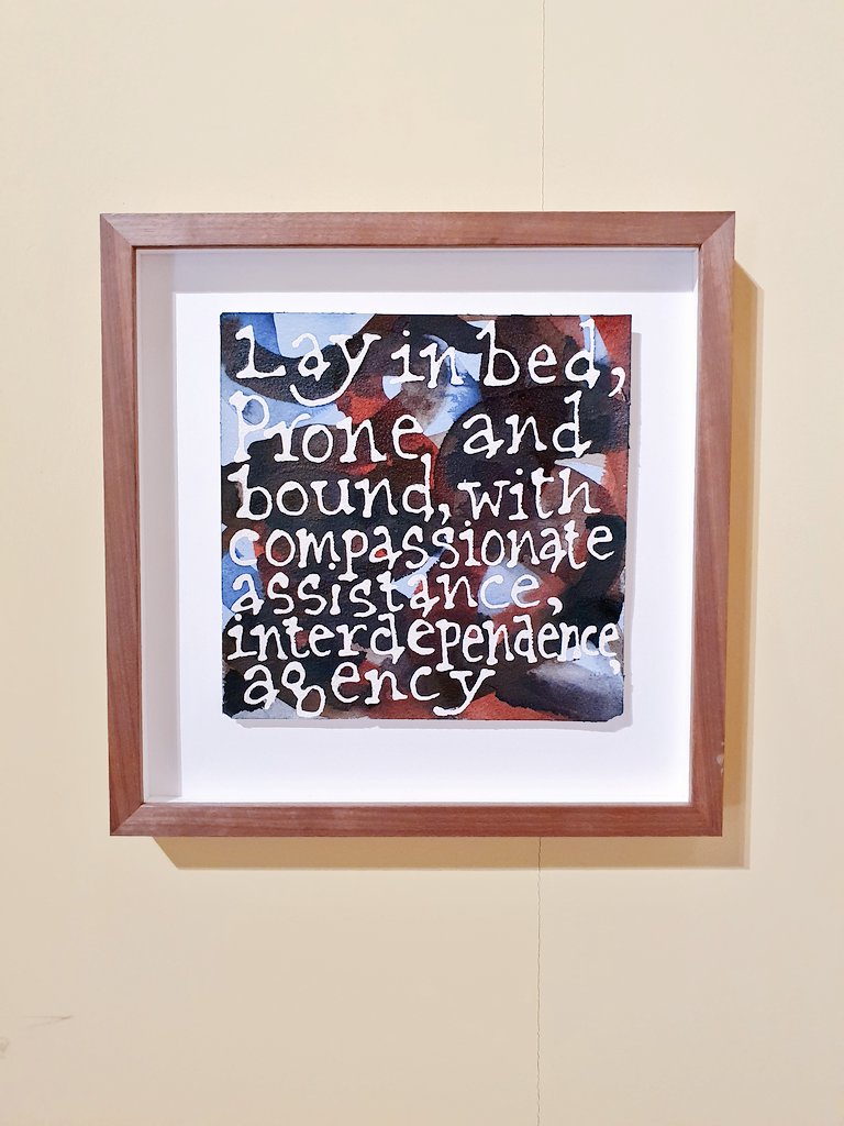 rachmarsden's tweet photo. Restorative day in #Manchester yesterday starting w/ @mcrartgallery to see @jademontserrat's 'Constellations: Care &amp; Resistance' part of @Iniva_arts #FutureCollect. A powerful project + textual (textured) prefix to the collections galleries; adored the archive/sketchbooks.

[1/5] https://t.co/eLILNeHEyx