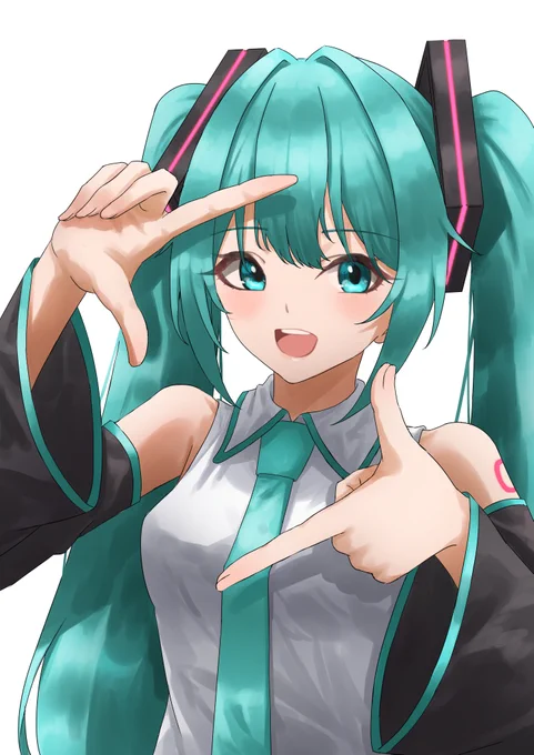 トリミング
#初音ミク 