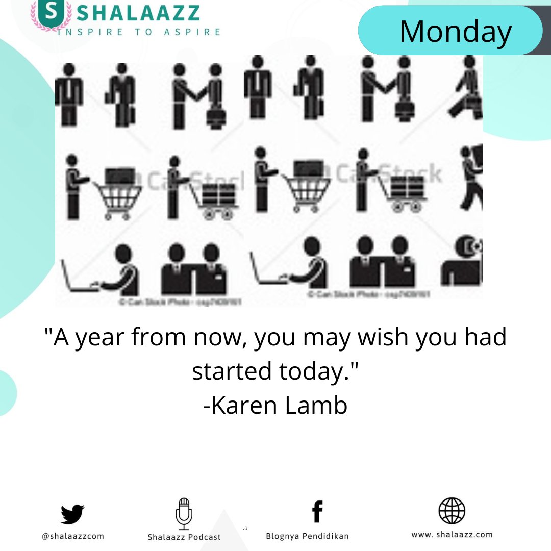 shalaazzcom's tweet photo. #SobatShalaazz, di hari senin ini dengan keinginan, kerja, dan harapan, simak quote di bawah ini!
#Shalaazz
#Penamillennials
#Pendidikan
#mondayquotes 
#quoteoftheday 
#MondayMotivation https://t.co/s4BSFE1MSq