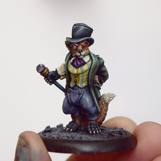 OathswornMinis's tweet photo. I painted an unreleased Burrows &amp; Badgers mini... this foxy fellow *should* be in our next Kickstarter, which *should* happen pretty soon. I hope. 

#burrowsandbadgers https://t.co/8ZGr9bTnIv