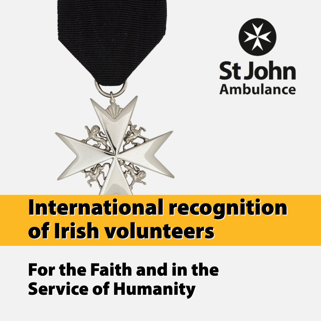 stjohnie's tweet photo. 11 Irish #volunteers added to the membership of @StJohnINTL (#MStJ)to recognise their voluntary work that has gone over and above expected. #ForTheFaith #InTheServiceOfHumanity https://t.co/2Gyt8EcIFo
