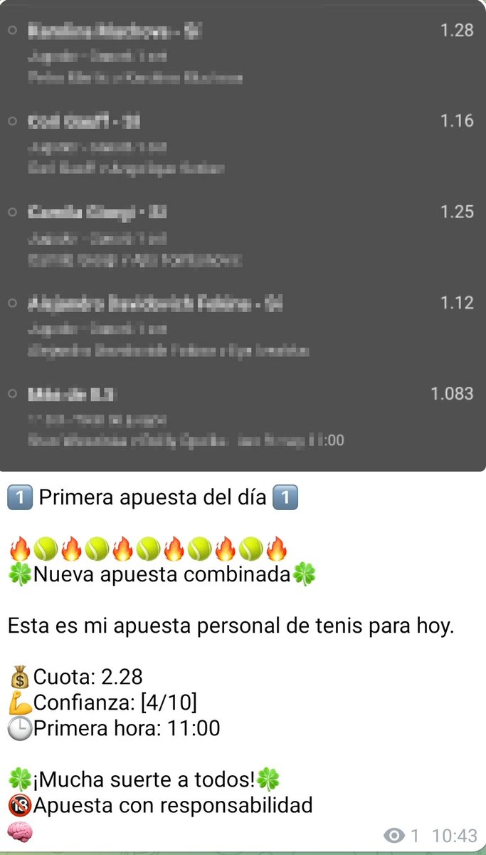 topsprime's tweet photo. Para más pronosticos y resultados seguir nuestros caneles:

Telegram:
https://t.co/WGdw2vSGtt

Instagram: https://t.co/0qy276d05X

#topsprime #bet365 #pronosticos #tenis #apuestas #winamax #betway #codere #sportium #madrid #españa https://t.co/GZ79LoZQFc