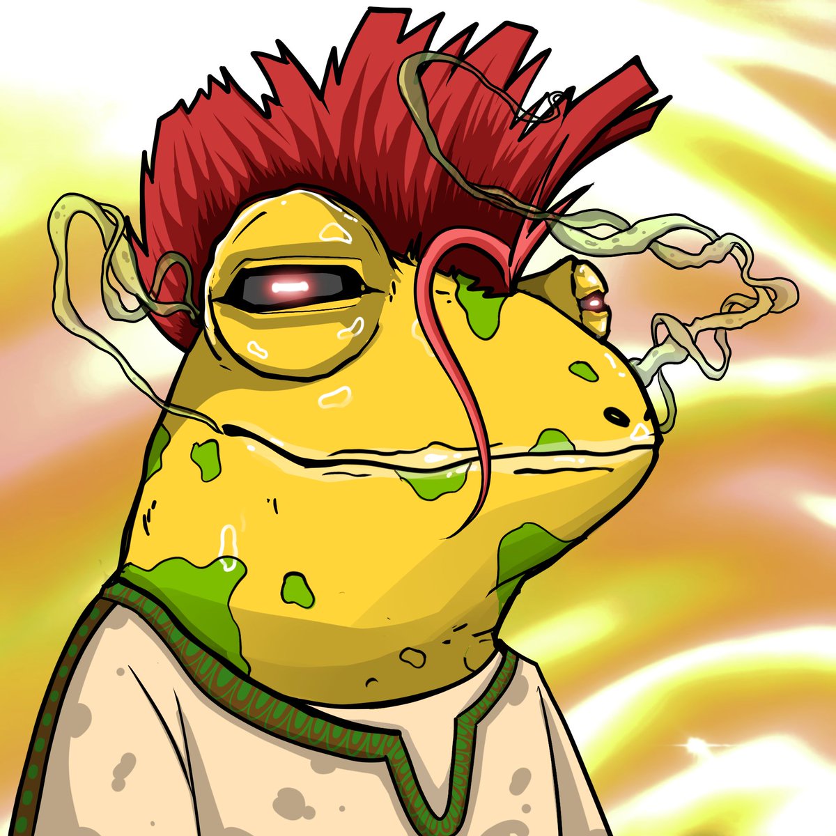Skumardo's tweet photo. I AM MY FROG AND MY FROG IS ME !
#RIBBIT #422ribbit @TheStonedFrogs https://t.co/bk3aKj2XkX