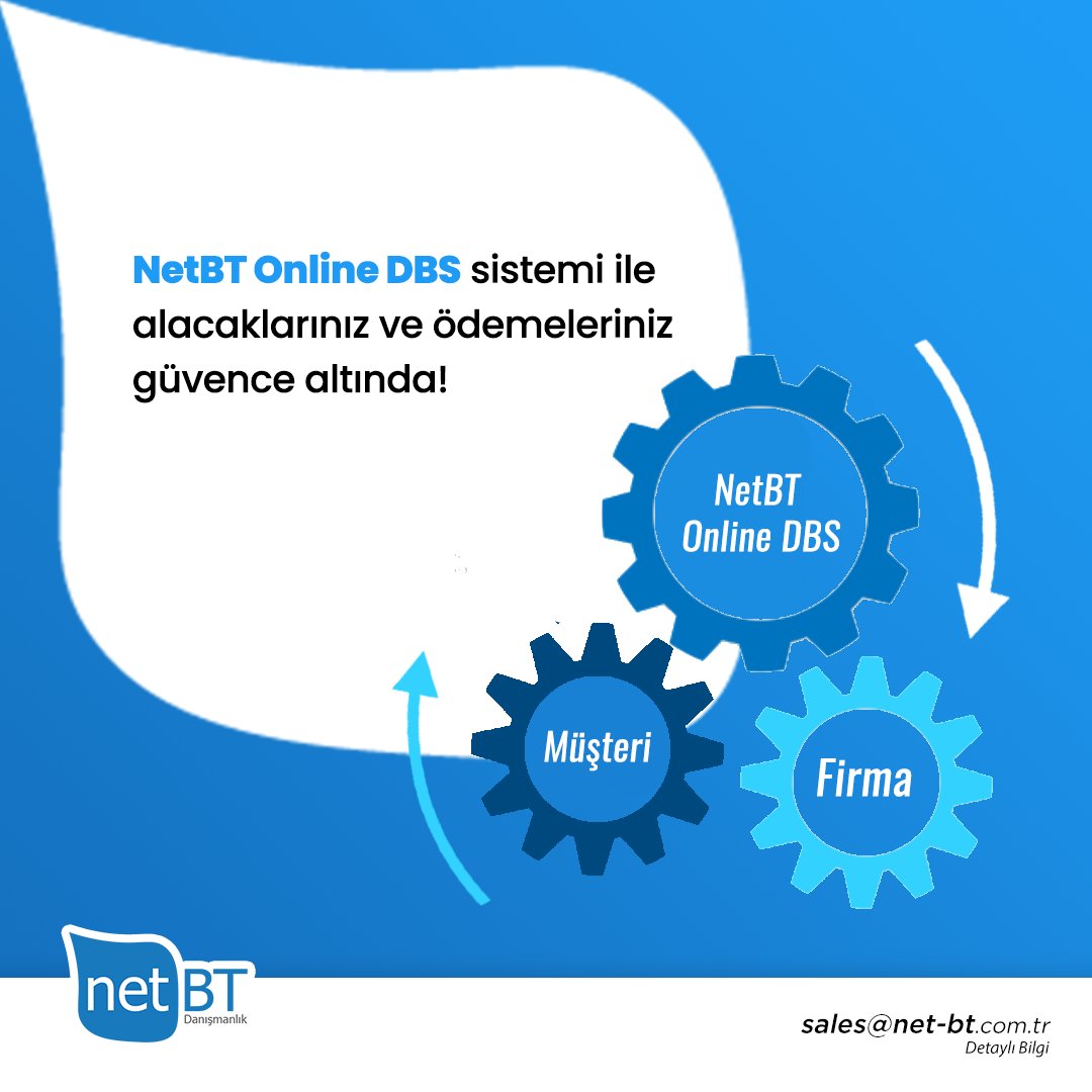 NetBT Online DBS sistemi ile alacaklarınız ve ödemeleriniz güvence altında!

SAP ve diğer ERP sistemlerine tam entegre çözümümüz için hemen bizimle iletişime geçin: net-bt.com.tr

#NetBT #OnlineDBS #DoğrudanBorçlandırmaSistemi #SAP #AçıkBankacılık #OpenBanking #Fintech