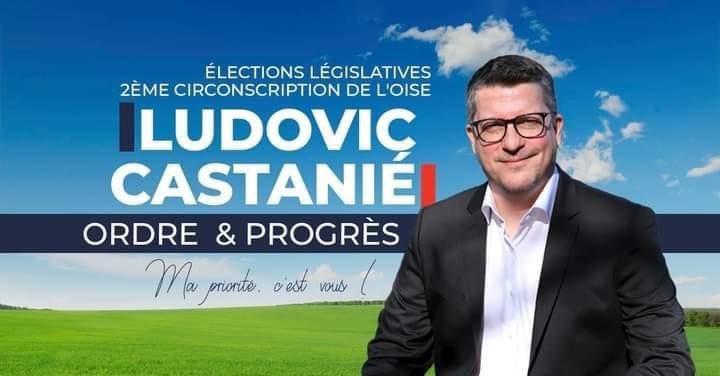 NadegeLefebvre_'s tweet photo. Pour la 2ème circonscription de l'Oise : 
j'ai décidé d'apporter mon soutien à @CastanieLudovic. #Legislatives2022 https://t.co/xE2HzcQCW3