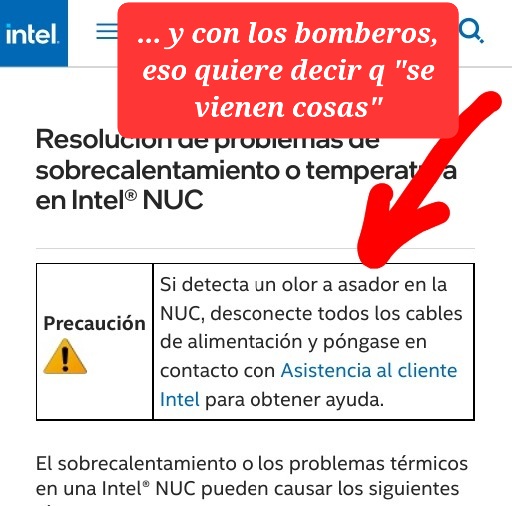 kopernixdotcom's tweet photo. Si su Intel NUC huele a asador quiere decir que "se vienen cosas" https://t.co/v0e6VdyVEO