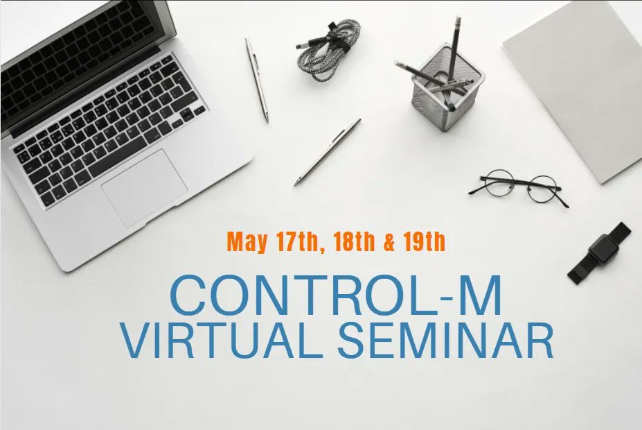 ich408i's tweet photo. Register for the BMC Control-M virtual seminar series and get an overview and demo of how #ControlM #WorkflowInsights can help you drive peak performance for your business services.
https://t.co/UnhXIirIsE https://t.co/7QbSOnAODp