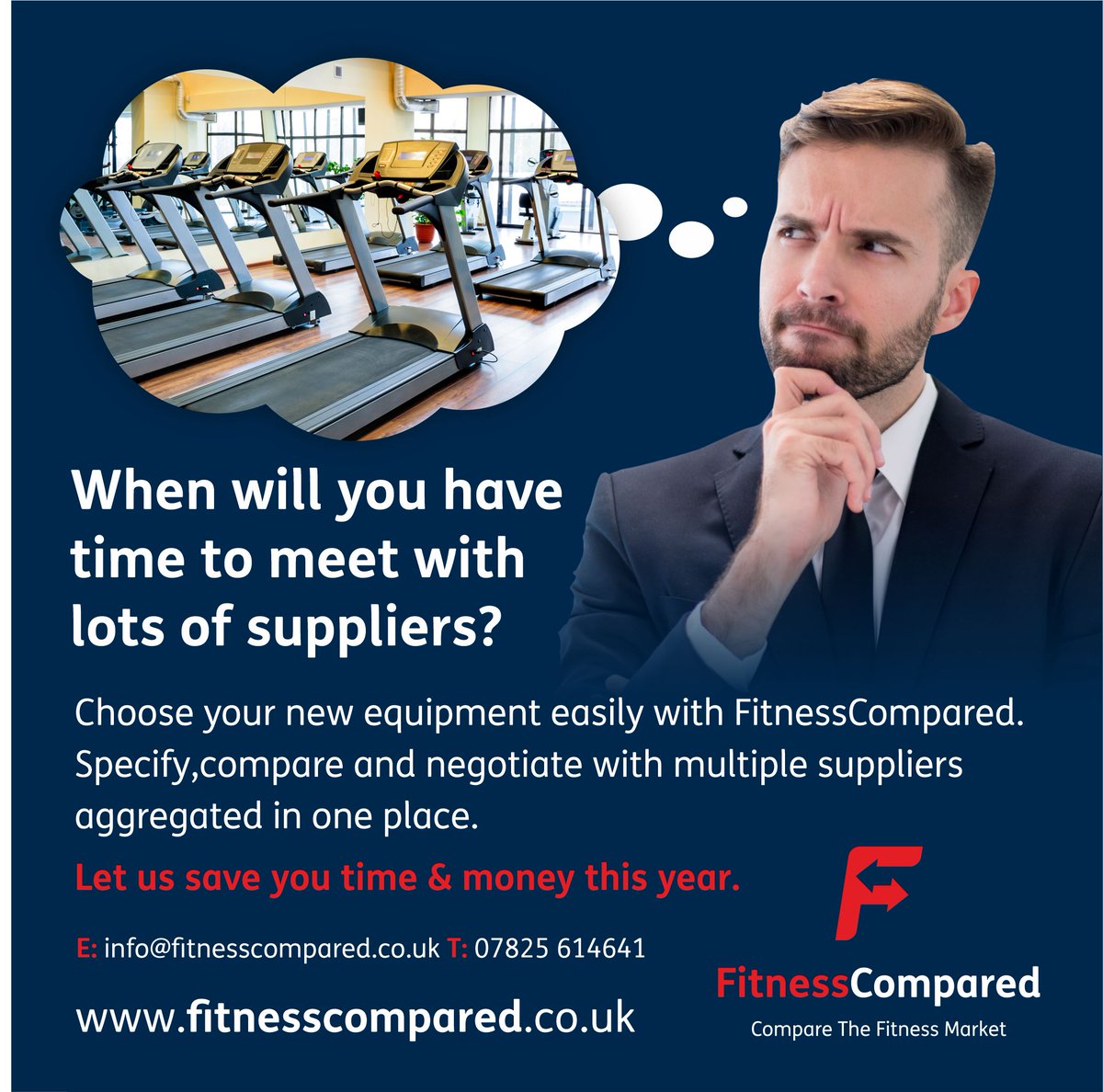 FitnessCompared's tweet photo. Find the best fitness equipment offers
@fitnesscompare and book your meeting with us.
Email info@fitnesscompared.co.uk today to find out
more.
#fitnesscompared #gymlife #gymdealer #orbit4
#buygym #newgym #gymreplacement #gymmakeover
#comparisonsiteuk #fitnessequipment #fitness https://t.co/Zi5FBbQI7b