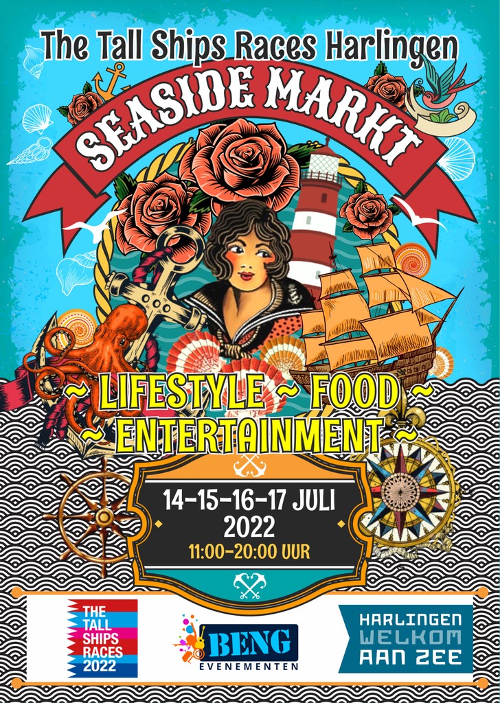 Deze markt zoekt deelnemers: SeaSide Markt, Tall Ships Races Harlingen, mevrouwmarkt.nl/seaside-markt-… mevrouwmarkt.nl/wp-content/upl…
