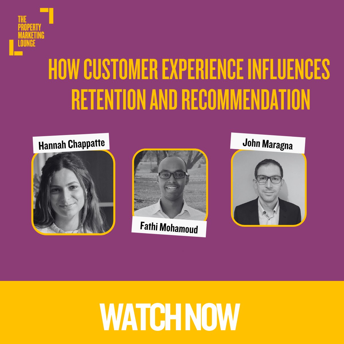 Our latest Property Marketing Lounge on Customer Experience is now available to watch!

👉 youtu.be/ZQ2NZeyejJI

Keep an eye out for our next webinar in June!

#propertymarketinglounge #customerexperience