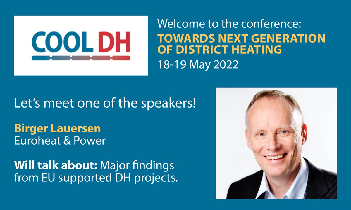 Our President Birger Lauersen will talk about the latest findings from EU-funded #DHC projects at the #COOL_DH Conference next week. 
 
Register here: bit.ly/3j7NIoe