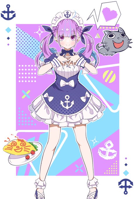 スーパーメイドあくたん✨
#あくあーと #湊あくあ 
#ホロライブ 