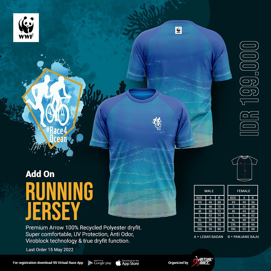 Jersey 👕 Race 4 Ocean • 2022
