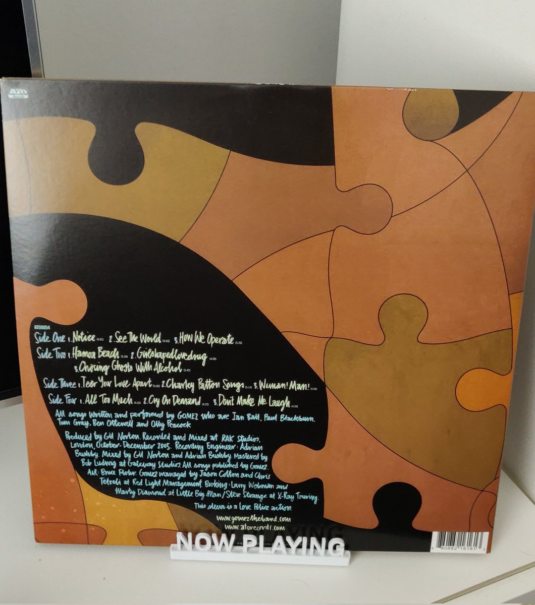 frankyrhondda's tweet photo. Postmans been grail album that I was beginning to think didn't exist. @gomeztheband  #howWeOperate #vinylrecords #vinylcollection https://t.co/uZb6zLRJyI