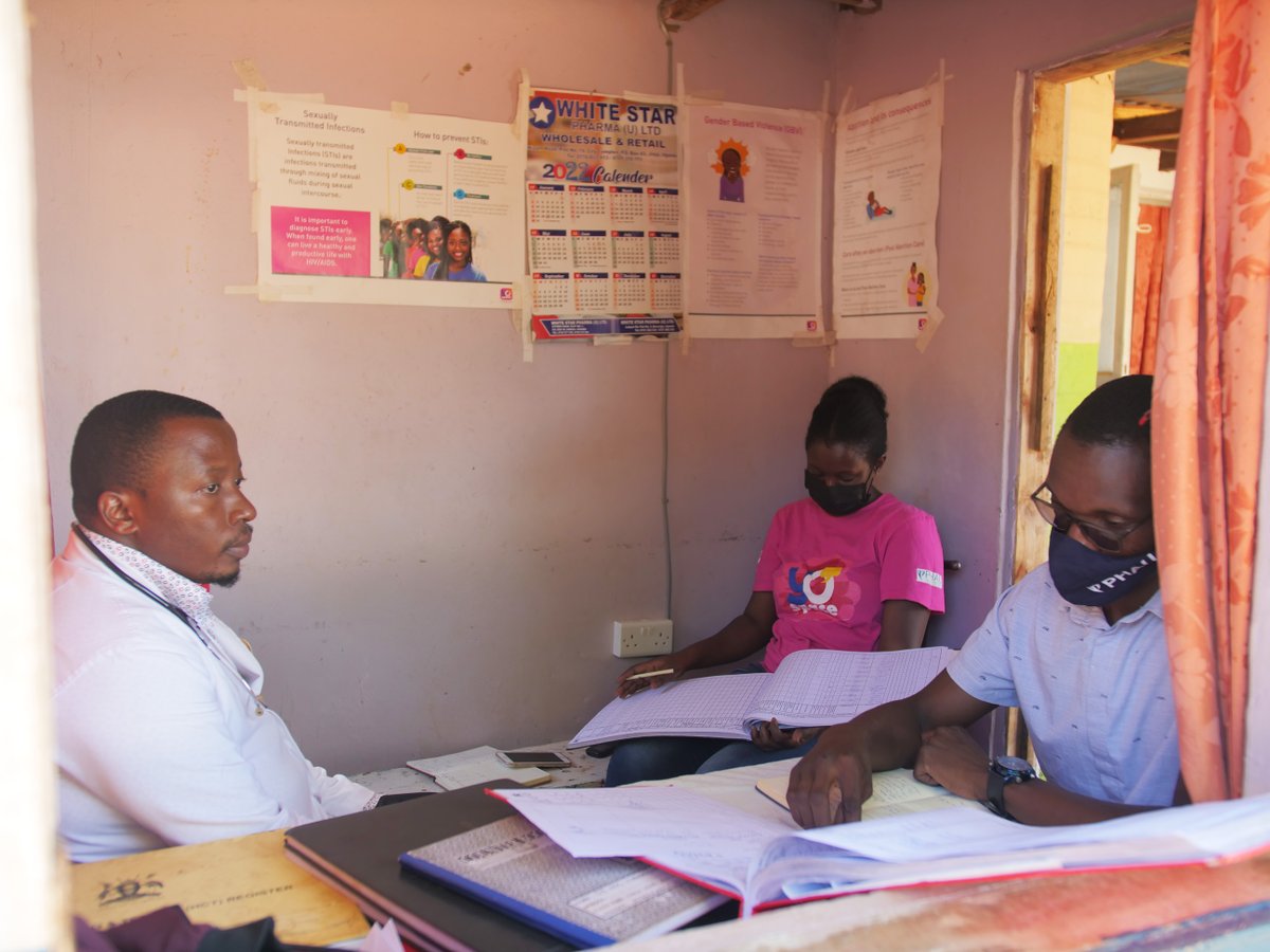 phauganda's tweet photo. Pictorial:
Monitoring and Evaluation supervision on the service provision at the Jinja health centers and ascertain the uptake of SRHR services by the young people in Jinja
#YoSpace #PHAUCARES #Yo! #Put_Health_First https://t.co/sGi7bge30P