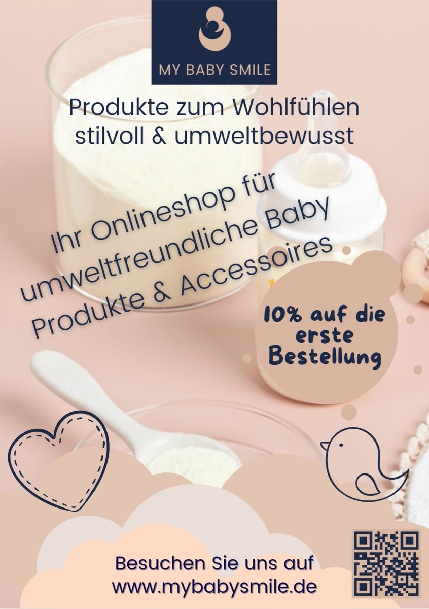 MYBABYSMILE22's tweet photo. https://t.co/uGKxVDjE3v #mybabysmile22 
#babyartikel #versandkostenfrei #babyprodukte #Nachhaltigkeit #umweltfreundlich #stilvoll #anspruchsvoll https://t.co/Ih1erNYlXX