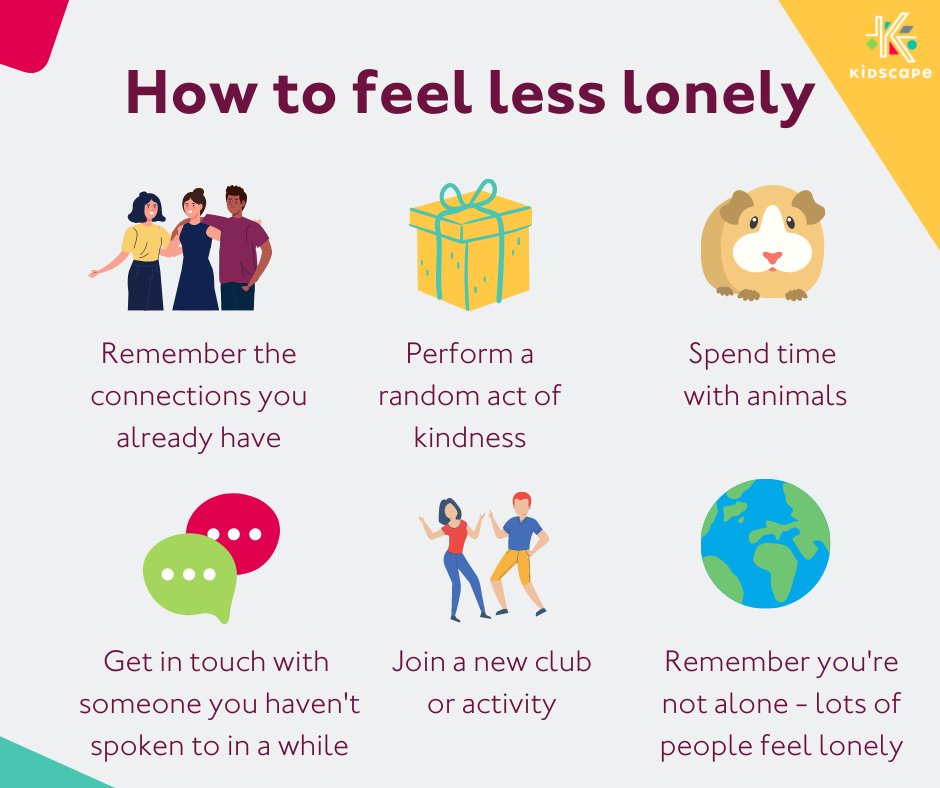 This #MentalHealthAwarenessWeek, the theme is #loneliness.  We'll be sharing resources throughout the week to help boost mental health and reduce feelings of isolation 💜