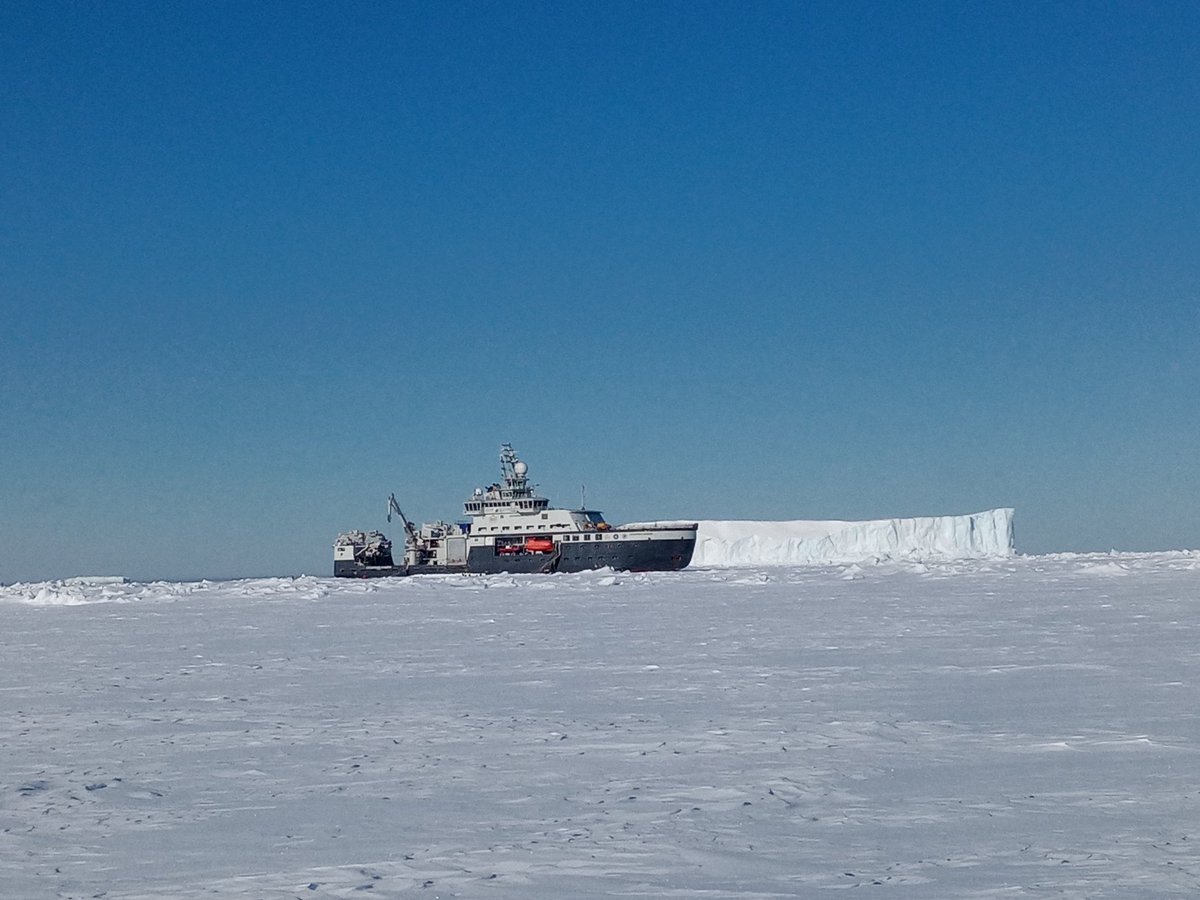 OceanSeaIceNPI's tweet photo. Back in Longyearbyen after successful weeks of oceanographic and sea ice work on northeast Greenland shelf on #FFKronprinsHaakon Lot of rare winter time data collected. Thanks to the participants and ship's crew for a great voyage! @Havforskningen #npolar #FramStraitNPI https://t.co/OHAsZiKh9d