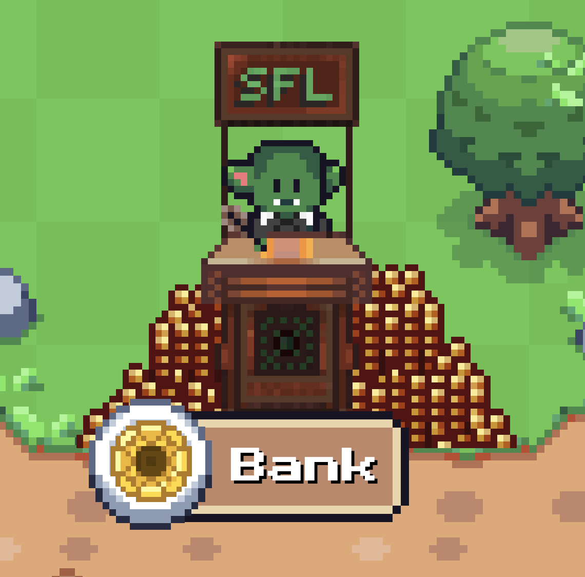 0xSunflowerLand's tweet image. Today was a huge day at Sunflower Land 🌻

We released:

- Town Hall
- Goblin Town
- Contributor Skill badges
- SFL Withdrawal

Happy farming 🧑‍🌾