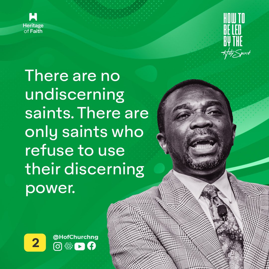 HoFChurchNG's tweet photo. YESTERDAY, WE CONTINUED IN OUR TEACHING SERIES ON HOW TO BE LED BY THE HOLY SPIRIT AND WE EXAMINED -“KNOWING THE HOLY SPIRIT”
#HOF #StrongerBelievers #hofsermonnotes https://t.co/pHfD3MPtVp