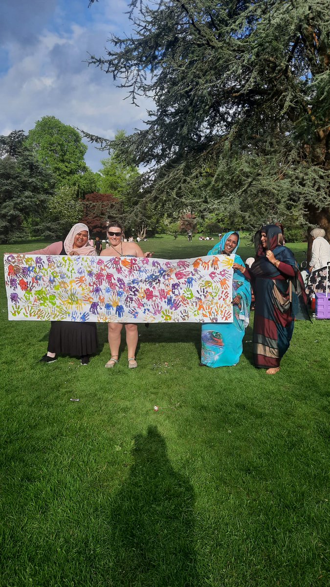 The River Music Project (@riverproject) on Twitter photo Arafa and Kenzie"s Lovely Womens Chat Eid party <a href="/buteparkcardiff/">Bute Park</a> and Introducing Sudanese visual artist Rahma !! Now resident in Cardiff !! 😉Thank 2 all who contribute <a href="/leothomson/">Leo Thomson</a> <a href="/Arts_Wales_/">Cyngor Celfyddydau Cymru | Arts Council of Wales</a> <a href="/ArtsActive/">Arts Active</a> <a href="/SRCDC_Cardiff/">South Riverside Community Development Centre</a> <a href="/Grow4Riverside/">Greening Riverside</a> Arafa and Kenzie"s Lovely Womens Chat Eid party <a href="/buteparkcardiff/">Bute Park</a> and Introducing Sudanese visual artist Rahma !! Now resident in Cardiff !! 😉Thank 2 all who contribute <a href="/leothomson/">Leo Thomson</a> <a href="/Arts_Wales_/">Cyngor Celfyddydau Cymru | Arts Council of Wales</a> <a href="/ArtsActive/">Arts Active</a> <a href="/SRCDC_Cardiff/">South Riverside Community Development Centre</a> <a href="/Grow4Riverside/">Greening Riverside</a>