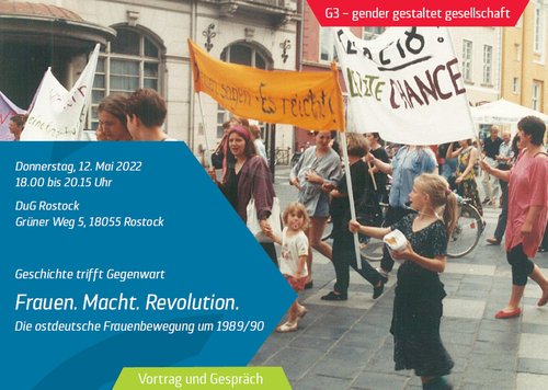 DDFArchiv's tweet photo. „Frauen. Macht. Revolution.“ – unter diesem Motto laden die @lpbmv und das #Frauenbildungsnetzwerk MV am 12.5. zum Austausch über die ostdeutsche Frauenbewegung um 1989/90 nach Rostock, u.a. mit DDF-Historikerin @je_bock. 👉 Infos &amp; Anmeldung: https://t.co/fYAouXcaiU https://t.co/IQ9Er4oKgq
