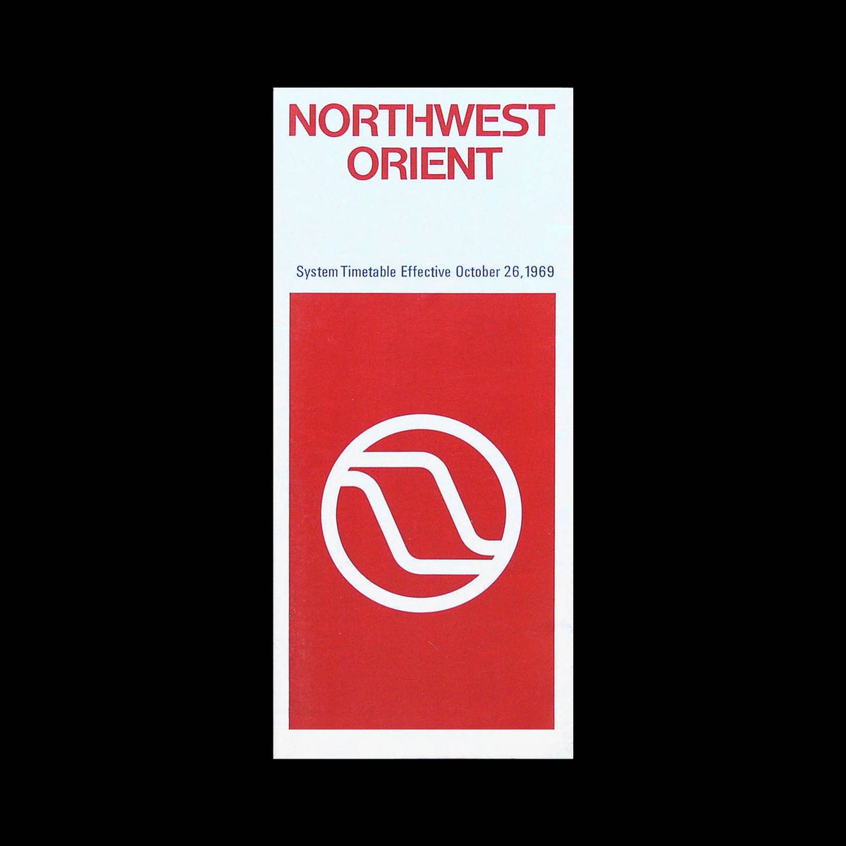 logohistories's tweet photo. New! The other 'Meatball' - Clarence Lee's 1969 logo for Northwest Orient. *Subscriber post* Discover this and more histories at https://t.co/iXtpnklgXg

#logos #branding #logodesign #designhistory #graphicdesign #designinspiration #graphicdesigndaily https://t.co/gix2oze2h1