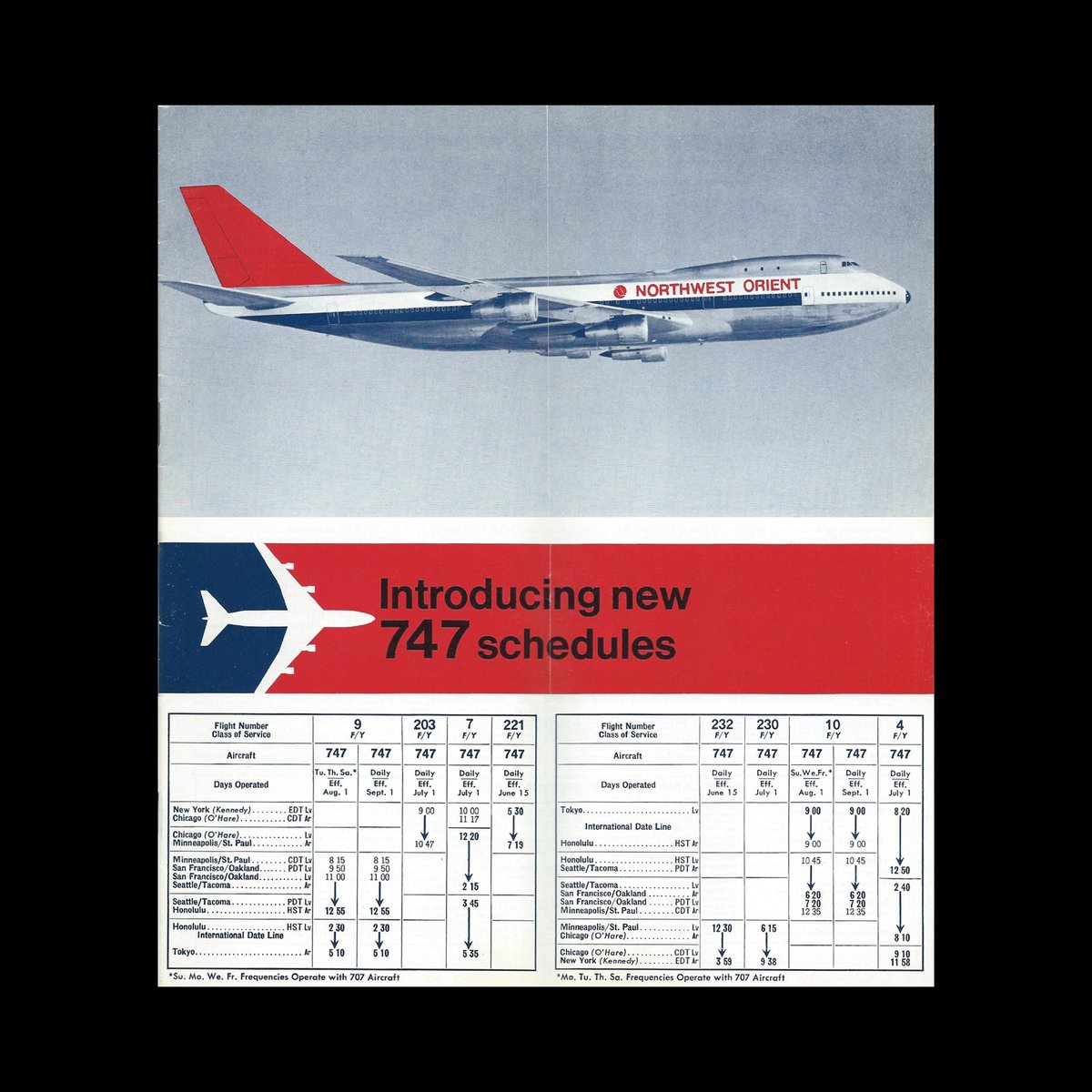 logohistories's tweet photo. New! The other 'Meatball' - Clarence Lee's 1969 logo for Northwest Orient. *Subscriber post* Discover this and more histories at https://t.co/iXtpnklgXg

#logos #branding #logodesign #designhistory #graphicdesign #designinspiration #graphicdesigndaily https://t.co/gix2oze2h1