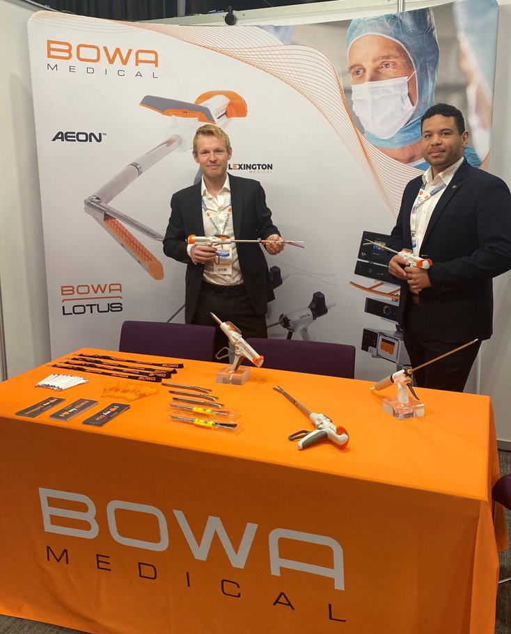 BOWAMEDICALUK's tweet photo. We are delighted to be attending the #SCTS2022 Conference in Belfast and presenting the premium #AEONendostapler by @LexingtonMed and #BOWALOTUS - the only Torsional Ultrasonic Scalpel available on the market. 

Visit @BOWAMEDICALUK Team @Adam_Park_ and @Lee__Roach on stand 16 👇 https://t.co/nzJYBv8Nhu