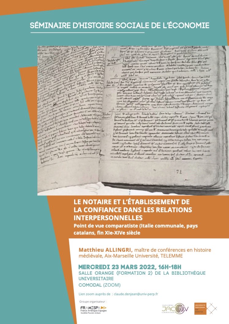 DenjeanClaude's tweet photo. Les #migrants à l’épreuve des #frontières dans les #Pyrénées, du #Moyen Âge à l’époque moderne, le vendredi 13 mai 2022 à l’Université de Perpignan Via Domitia, co-organisée par A. Meunier et M. Coste https://t.co/1nXE0WxkTl et https://t.co/ufsUM456SE https://t.co/4QYQ7QHJZ0