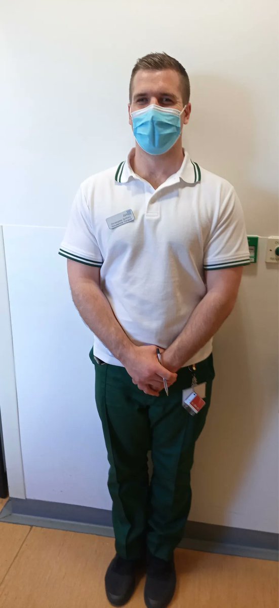 WAHT_OT's tweet photo. Welcoming Chrisโฆ..our Occupational Therapist who has recently joint the Trauma and Orthopaedic team on rotation. #Welcome #FutureofOT #ValueofOT ๐ https://t.co/bbX1yRvhg5