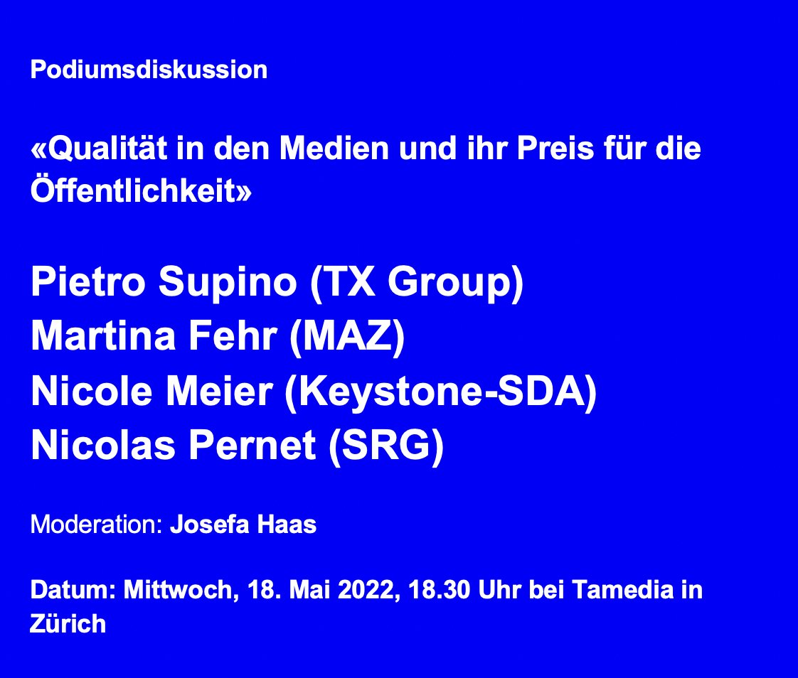 Qualität im Journalismus tweet media