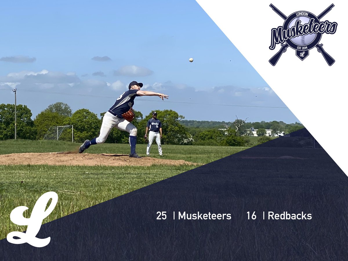 LDNMusketeers's tweet photo. The Musketeers traveled to the beautiful Billericay to face the Essex Redbacks in their new field, with the bats showing up on both sides.

We are now 3-0 for the season! https://t.co/QwEAdzoe0K