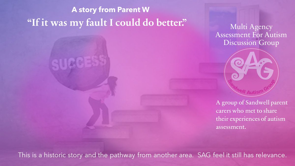 Another story from our discussion group.
youtu.be/IhHtkJEk_R4
This one is a story about parent denial and post diagnostic support.
Live in Sandwell?  
Get in touch to tell us your ideas and experiences of diagnosing children and young people.
