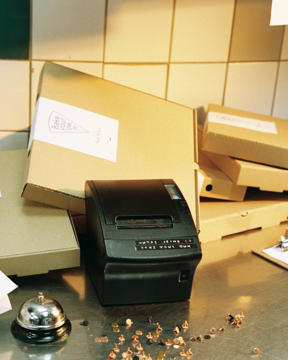 We've got special orders out for delivery. They will be available exclusively at select neighborhood denim dealers worldwide May 18.