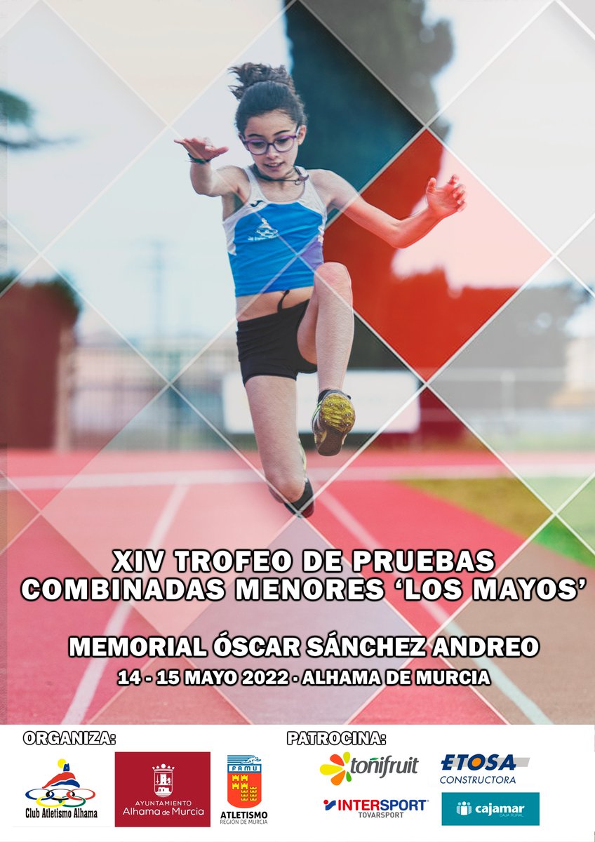 la_famu's tweet photo. 🔚 Este lunes 9 a las 22:00h., cierre de inscripciones del XIV Trofeo de Combinadas ‘Los Mayos’ – Memorial Óscar Sánchez Andreo

🗞 https://t.co/vMBeuhyA4M https://t.co/2vpDAFvAFs
