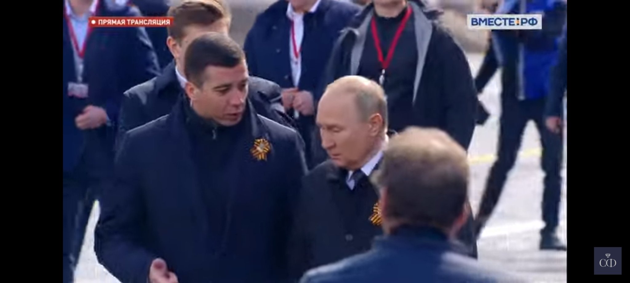 Путин на параде