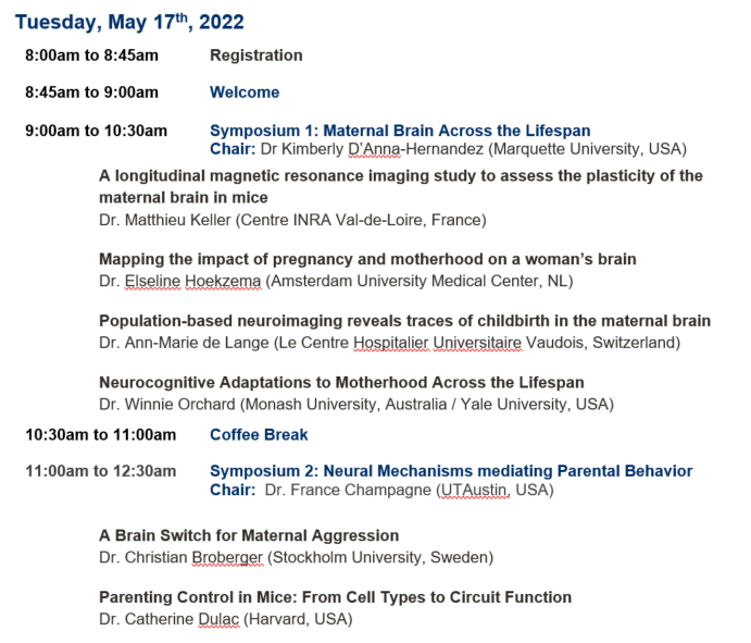 ParentalBrain's tweet photo. Day 1 #PB2022 starting now! Awesome line up today.
https://t.co/vnqYSMfDAc
#parenting #neuroscience #brain #motherhood #fatherhood #parentalbrain #parentalbehaviour https://t.co/MCGaXN1IQN