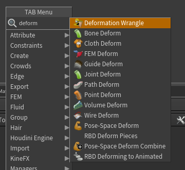 A reference file for myself which turned into a blog post &amp; Hip. 
Here is a rundown of the many ways to map high-res geo onto low-res animation in Houdini: nicholas-taylor.com/blog/deforms