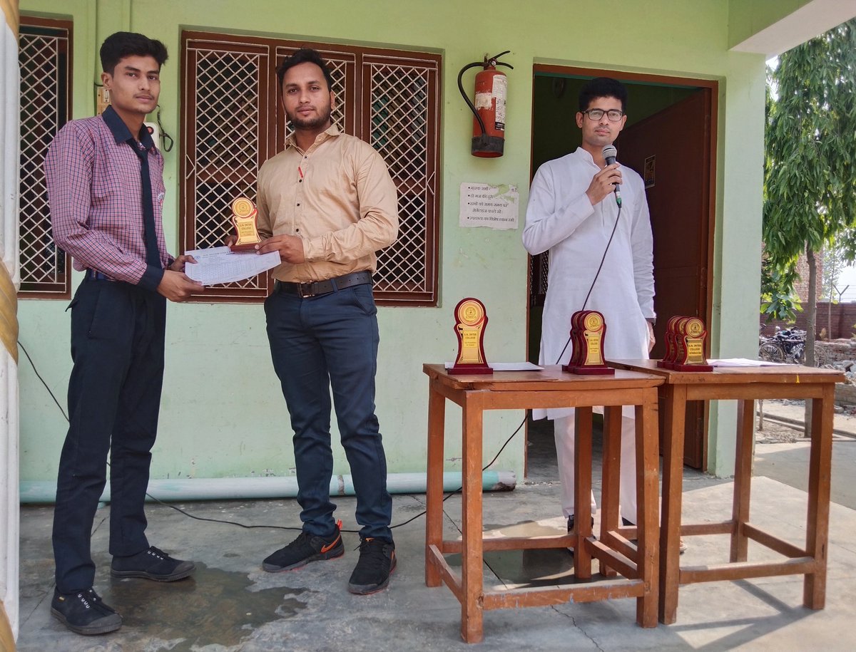 InamulRahil's tweet photo. Prize Distribution Ceremony
at #S_N_Inter_College,Kairana
on 09th May 2022. 
@Naushad24766660 https://t.co/MS7gl6zZrq
