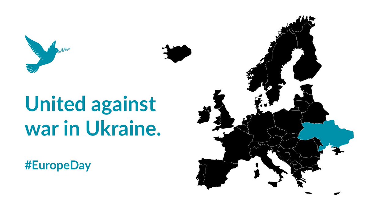 bw_bridging's tweet photo. "It's been a long time since you were as significant as you are today, #EuropeDay.

We're glad to be a part of this unification against Russia's crimes against the brave Ukrainian people.

Long may we stand united with our brothers and sisters across the channel." https://t.co/izn4CRBKEr