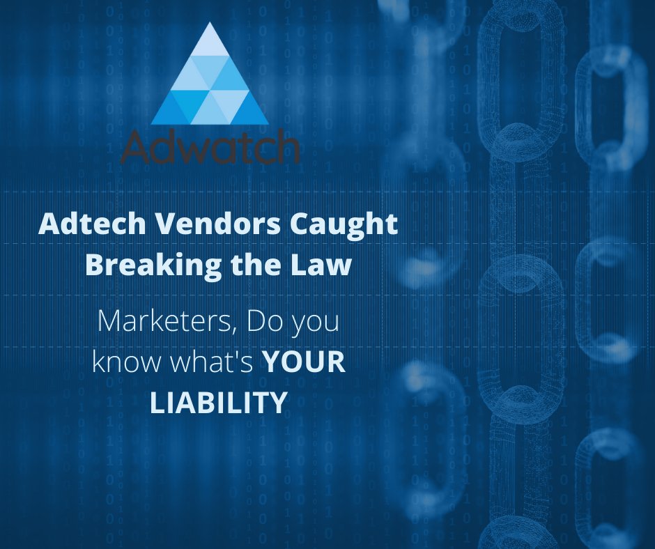 The_AdWatch's tweet photo. What are your responsibilities as marketers when Adtech Vendors break the law? Read this article by Dr. Augustine You
https://t.co/4RxBjw0GTo

#Adwatchcertified #adfraud #Adtech #law #marketing #martech #business #protect #fraud #blockchain #blockchaintechnology #blockchaintech https://t.co/W4Ce6c2RKD