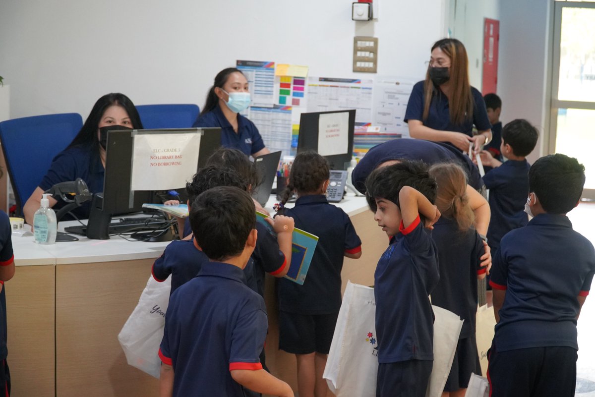 AIS_SchLibrary's tweet photo. Great to have students back at the library this morning. #AISReading #AISLibrary #AISELC #AISReading https://t.co/wmFTGV2sHn