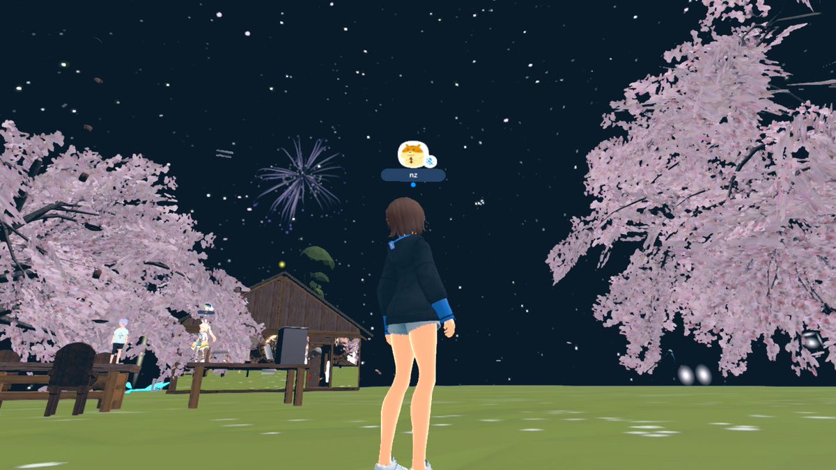 noz_03's tweet photo. やっとの休みなので、夜桜見物にきました
#メタバース #移住したい https://t.co/C5YU27EGEn