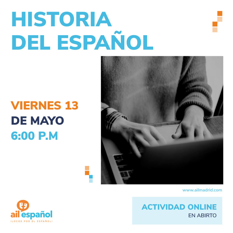 velazquezschool's tweet photo. ¡Uff! 👀 ¡El hype que tenemos con las actividades de español de @AILMadrid no es normal! 

- EXPRESAR CONDICIÓN EN ESPAÑOL
- HISTORIA DEL ESPAÑOL

Puedes apuntarte aquí ❤️: https://t.co/cSNWBDmqMj

#languageschool #learnspanish #aprenderespanol #cursodeespanol #Aprendeonline https://t.co/cwdX90OHkC