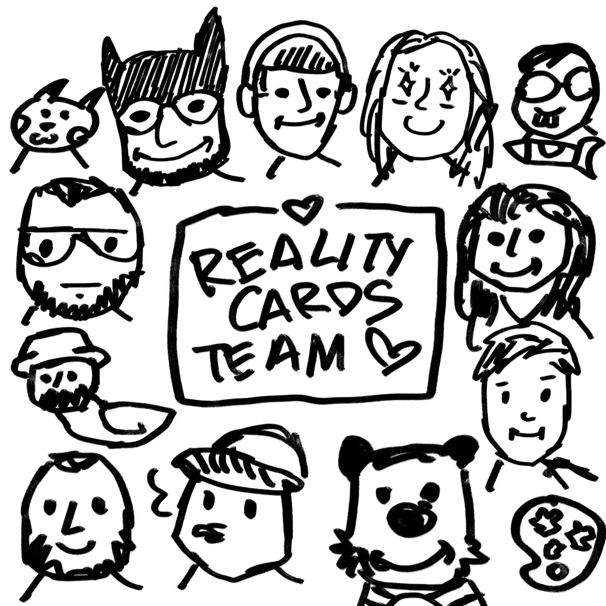 RealityCards's tweet photo. Happy Monday from the RC crew!

#NFTProject #RealityCards #NFTartist 

artist: @ttyl5h https://t.co/CzhzquIzDS