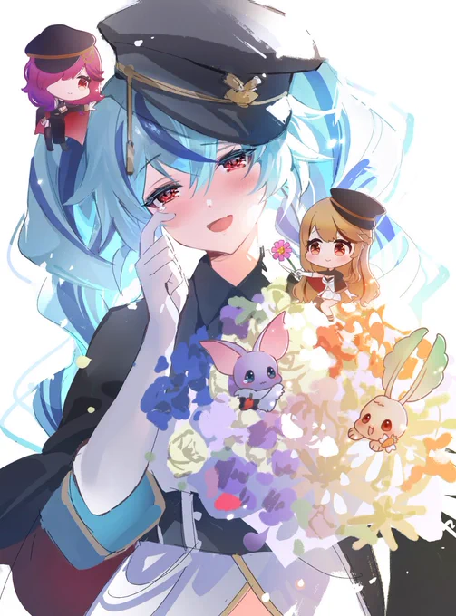 コメット(@theia_comet)ちゃん☄️
地球侵略活動ほんとうにお疲れ様でした…!
これからのコメットちゃんの未来に幸せが沢山訪れることを心から願っています🍀
#こめ絵っと 